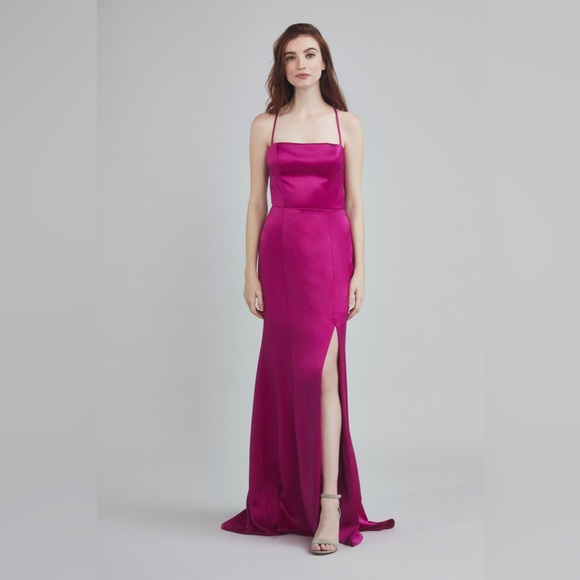 AMSALE - Nakai Hunter Green Dress - Picture 6 of 6